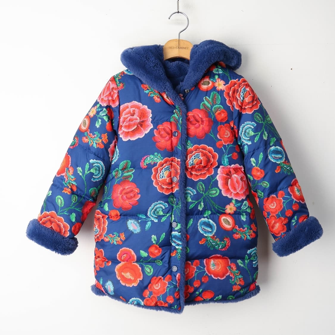 140/키즈 오일릴리 양면 다운 에코퍼 점퍼 상품이미지1