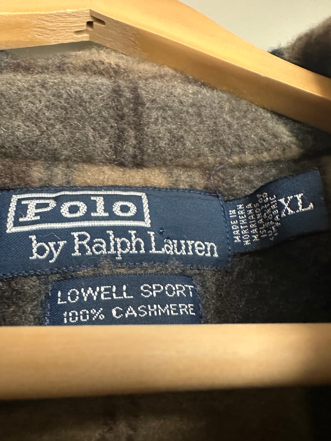 90s 폴로 캐시미어 셔츠 상품이미지2
