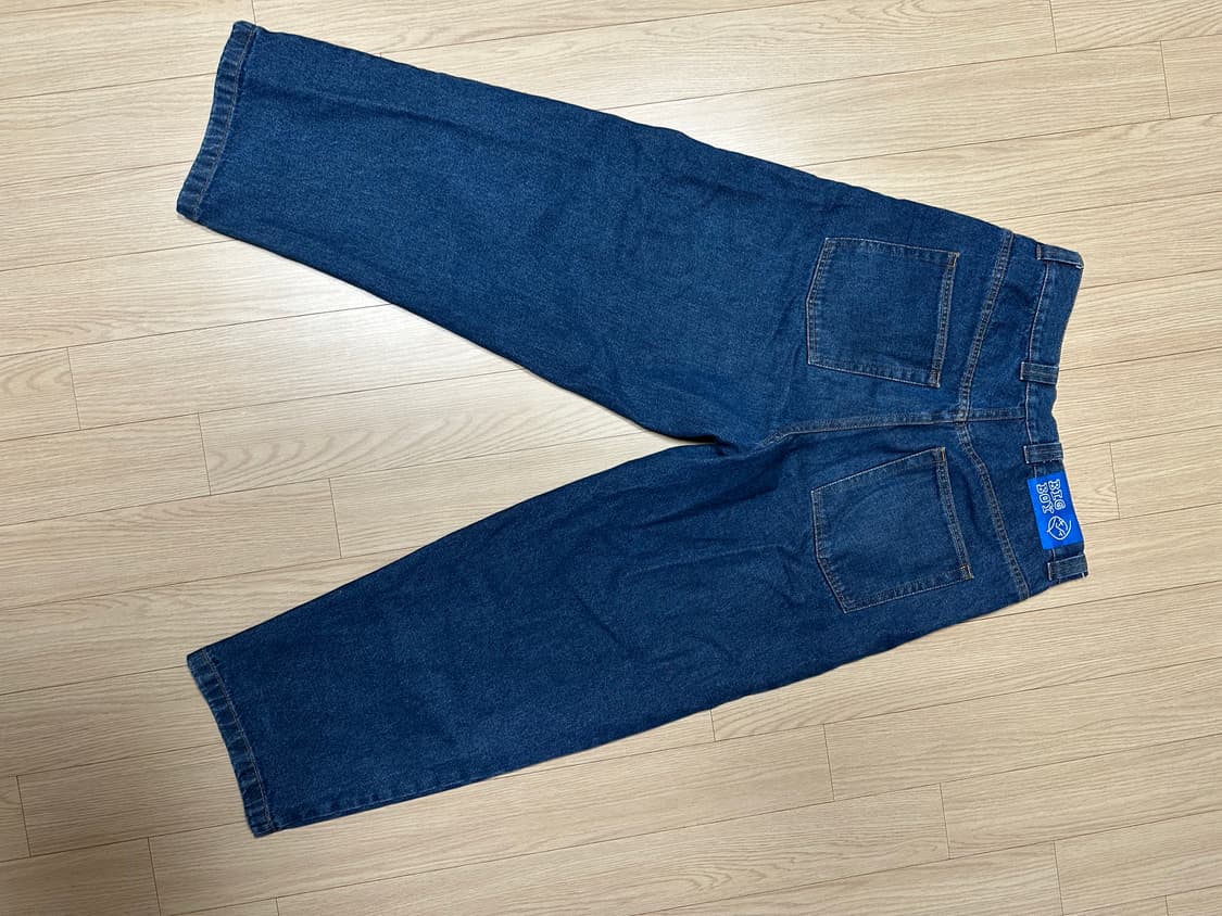 [S] 폴라 스케이트 빅보이 데님진 블루 상품이미지2