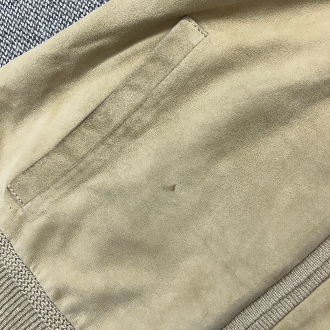 폴로 우먼스 양가죽 스웨이드 조끼(S) 상품이미지4