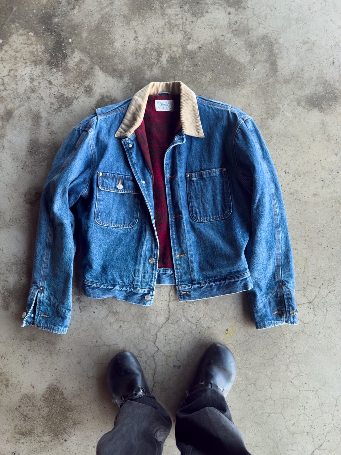 90s 폴로 던가리 상품이미지1