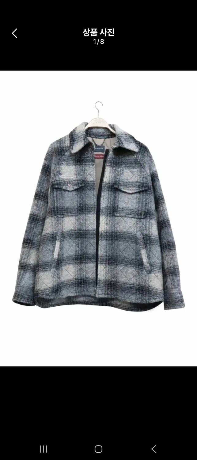 [한섬]톰그레이하운드 울 셔켓형 자켓 S(55) 상품이미지1