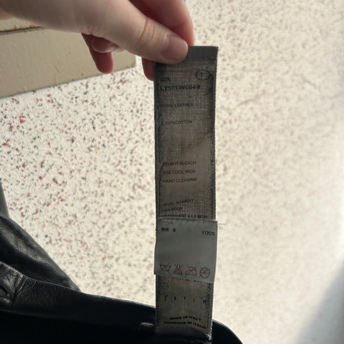 Carpe Diem 2001 Leather Tailored Jacket 상품이미지7