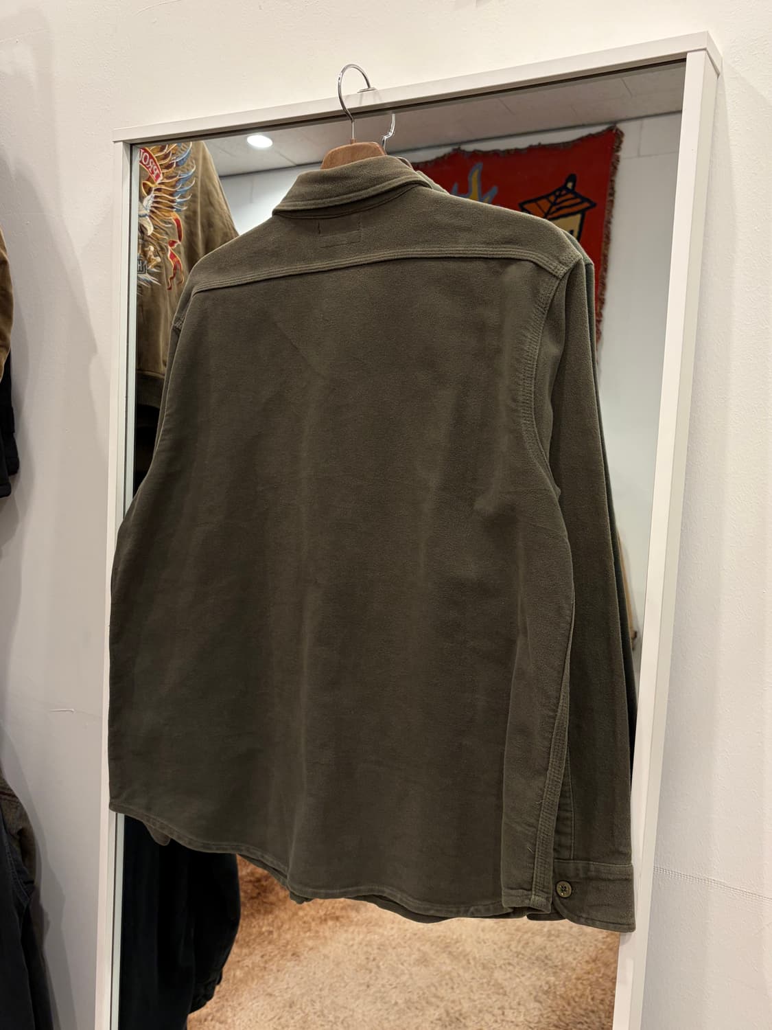 Ships 쉽스 헤비 몰스킨 앵커 워크 셔츠 (made England) 상품이미지5