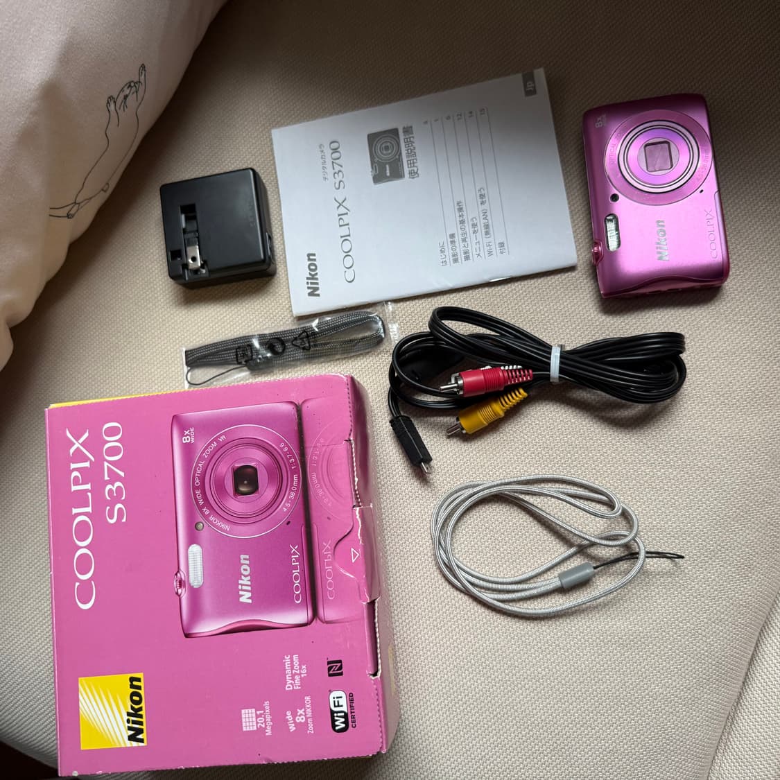 박스셋 니콘 쿨픽스 S3700 핑크! 디카 상품이미지2