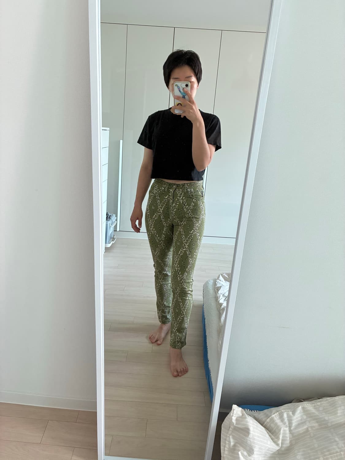 아이스버그 진스 빈티지 패턴 스키니 진 상품이미지8