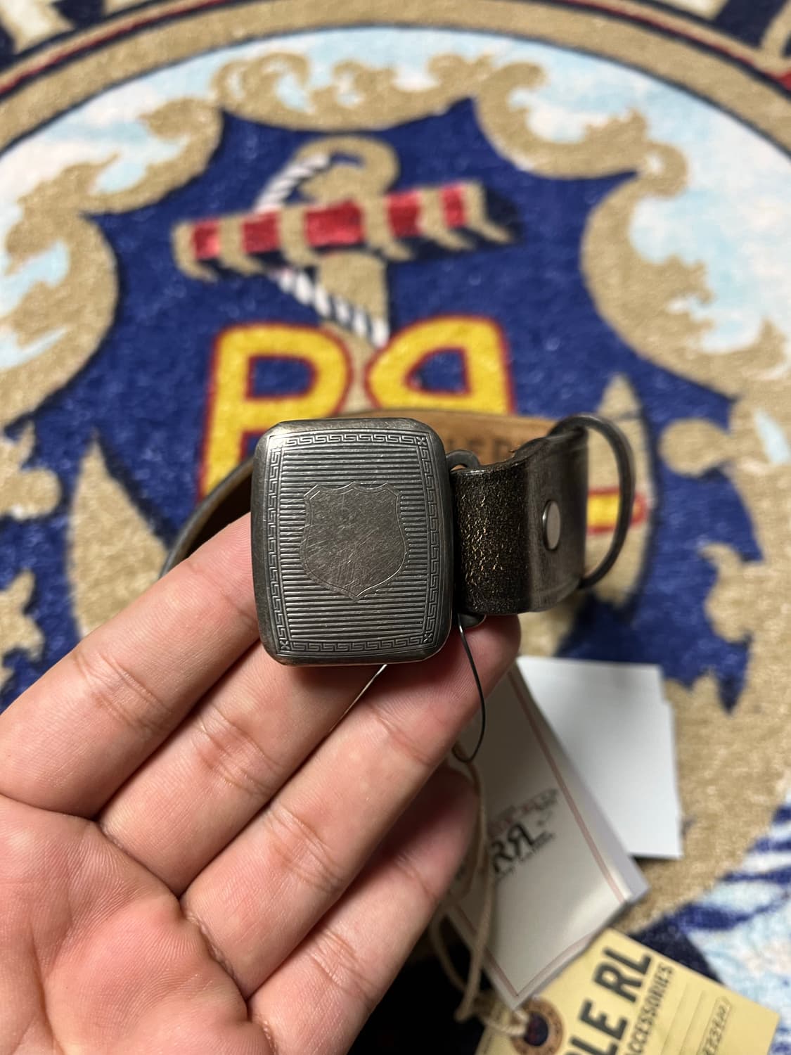 RRL 빈센스 벨트 블랙 36 상품이미지2