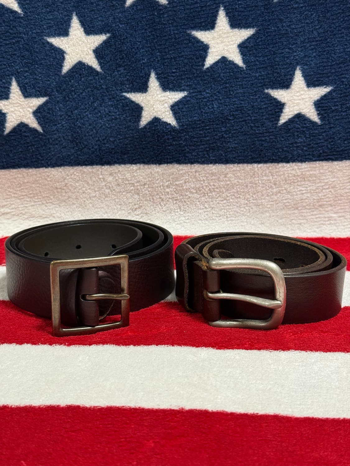 빈티지레더벨트 vintage leather belt 가죽벨트 브라운벨트 상품이미지9