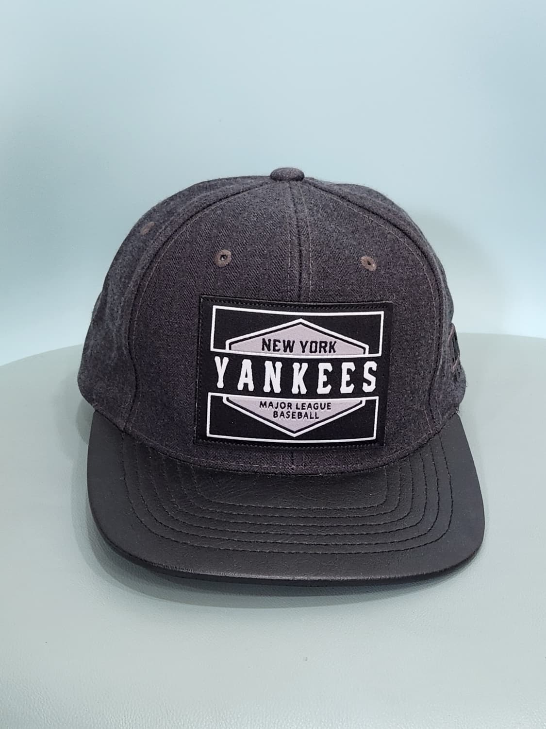 MLB 뉴욕 양키스 야구모자 블랙 진회색 볼캡 모자 상품이미지2