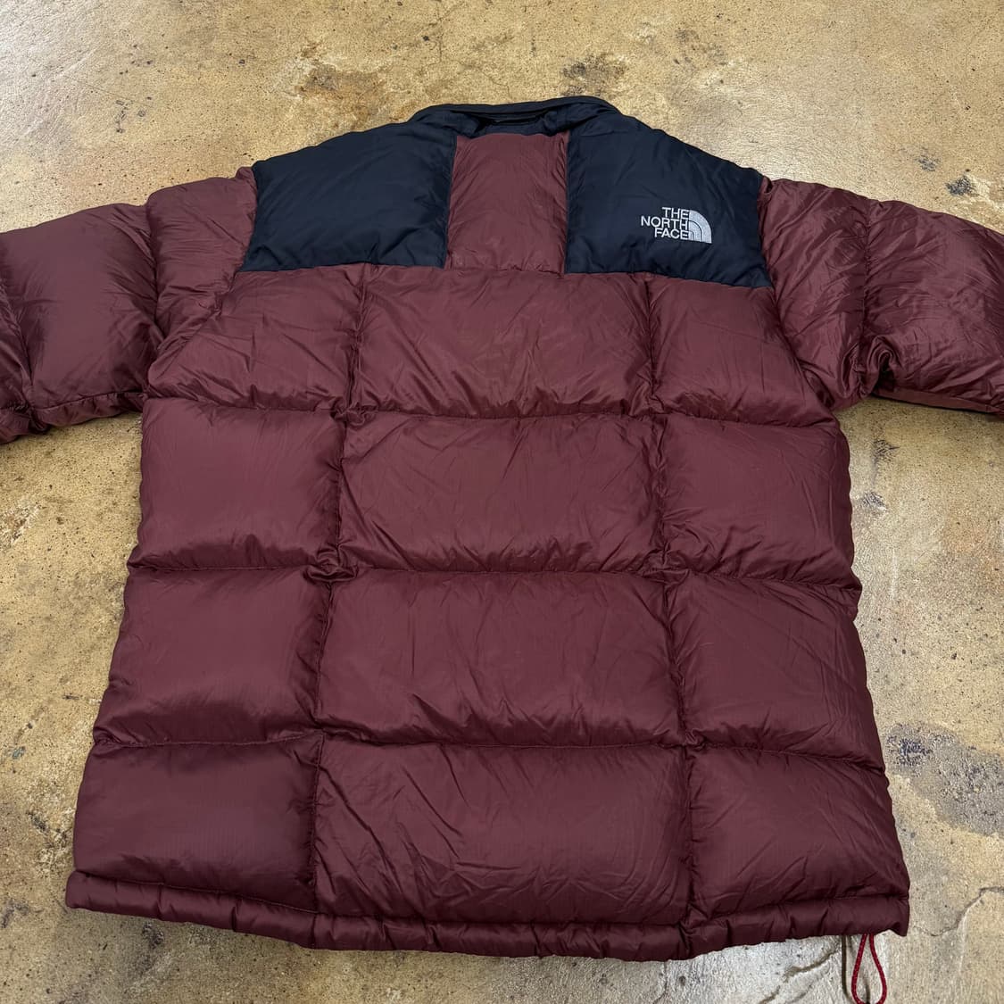 [정품/95] 노스페이스 눕시 패딩 버건디 b19 상품이미지4