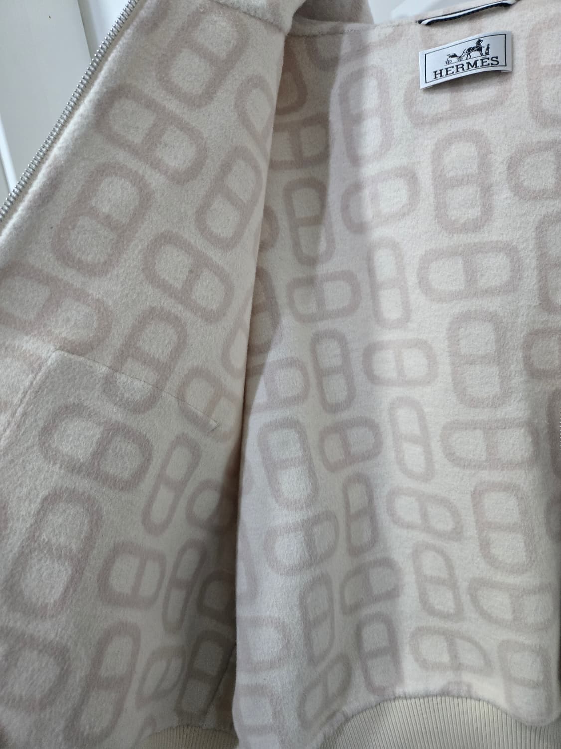 에르메스 캐시미어 후드 재킷 40 상품이미지3