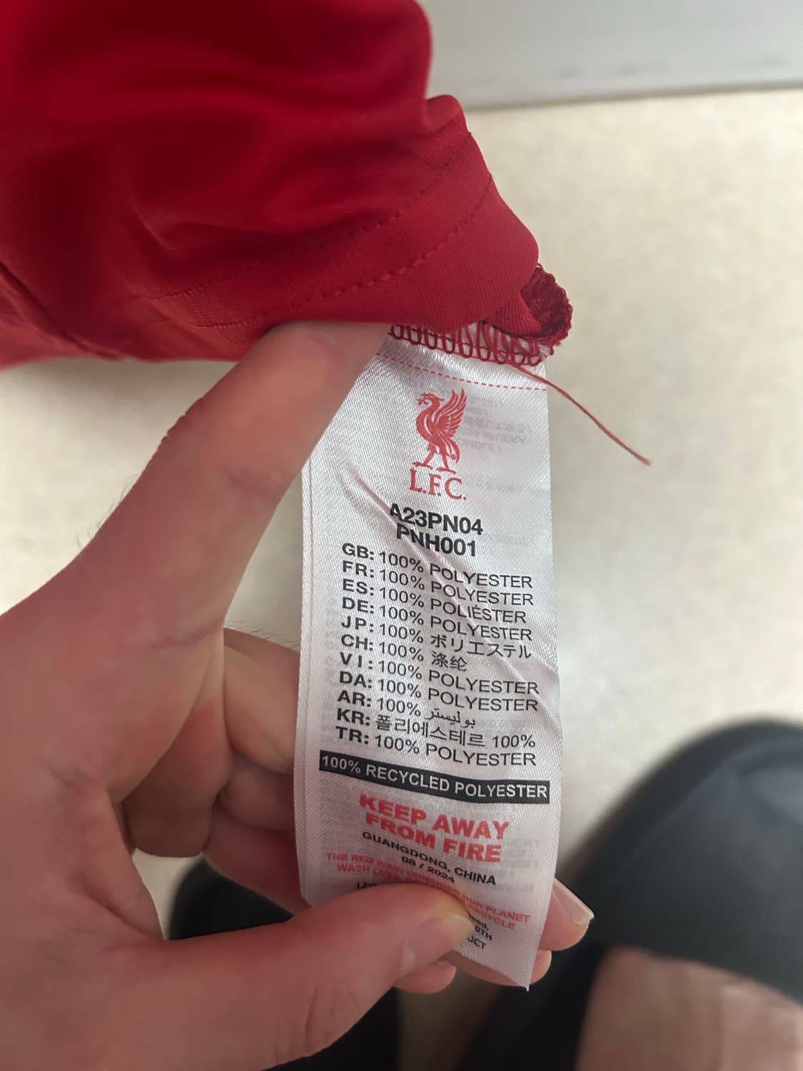 리버풀 레드로 복각 XL 상품이미지6