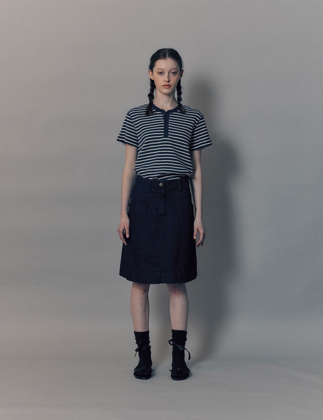 낫띵리튼 스트라이프 티셔츠 상품이미지2