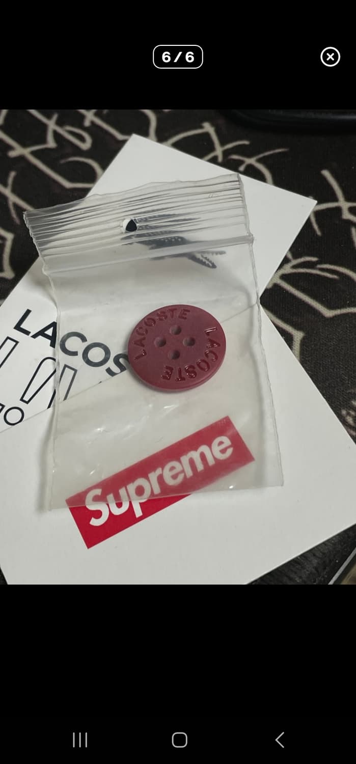 XL 슈프림 X 라코스테 정품 봄버 모직자켓 봄 가을 나이키 노스페이스 상품이미지10