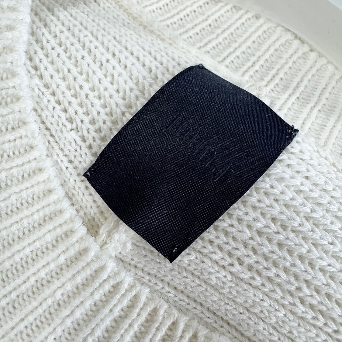 준지 루즈핏 골지 니트 스웨터 상품이미지2