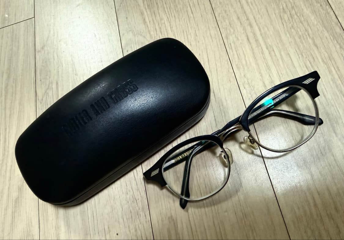 커틀러앤그로스(Cutler and Gross) 1334 하은테 블랙 상품이미지6