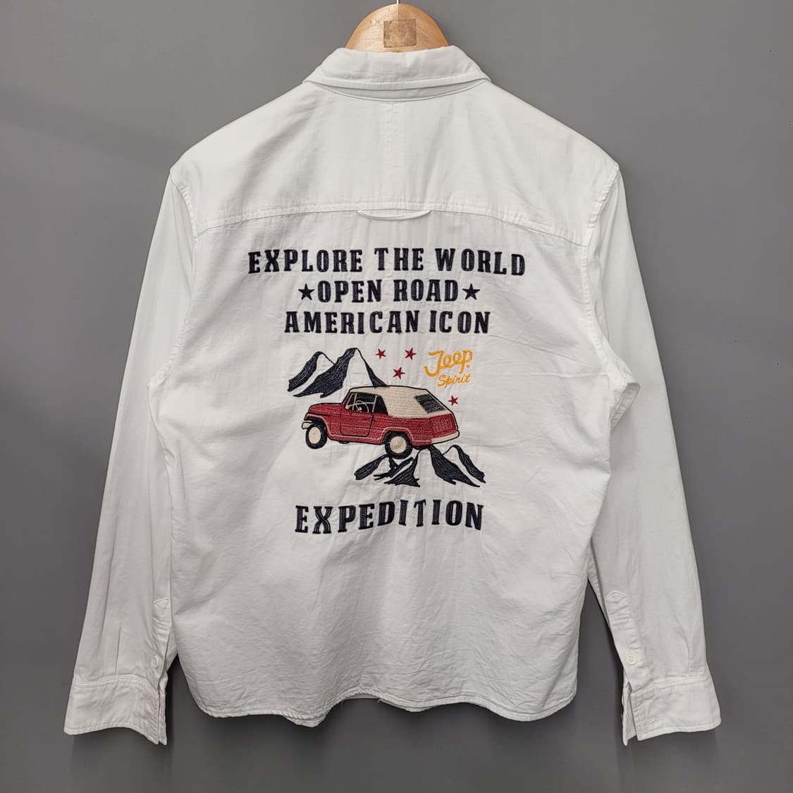 Jeep 지프 패치워크 셔츠 상품이미지2