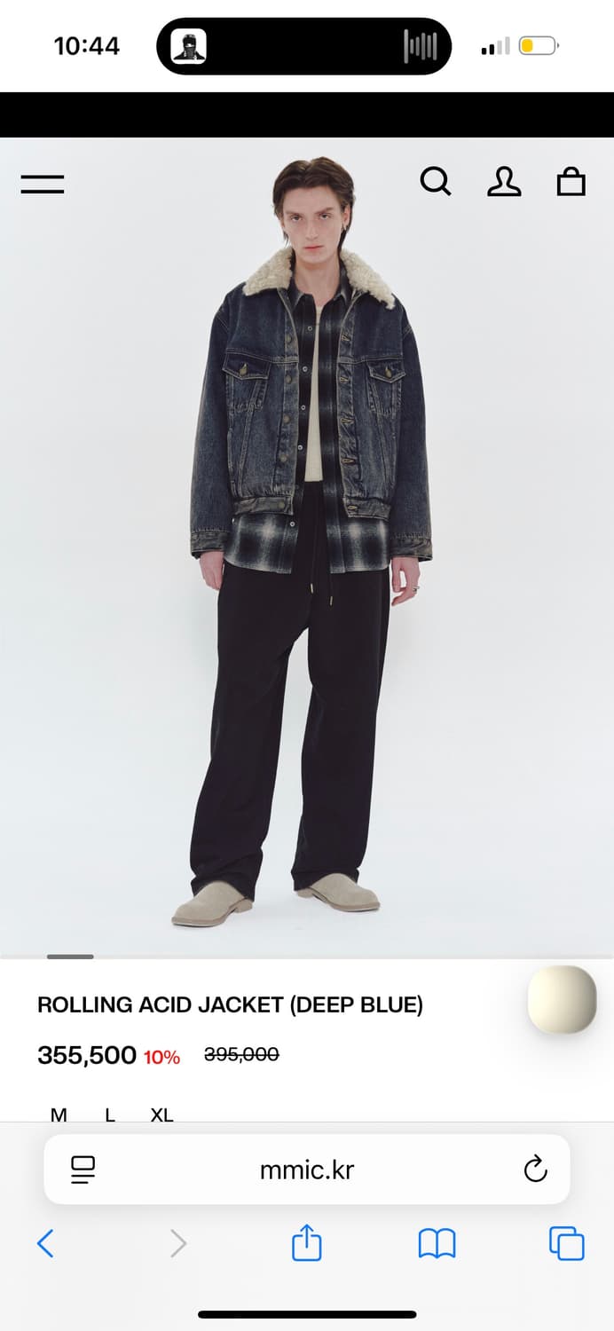 MMIC ROLLING ACID JACKET (DEEP BLUE) 상품이미지2