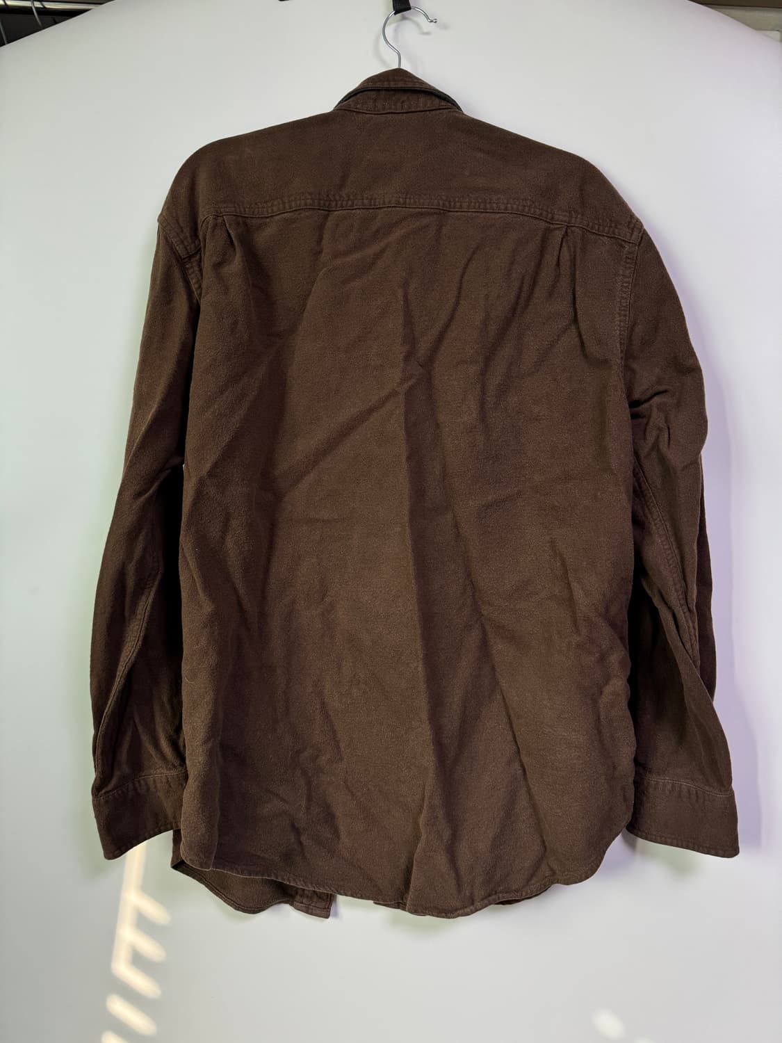 칼하트 FR 워크 기모셔츠 브라운 100 사이즈 상품이미지5