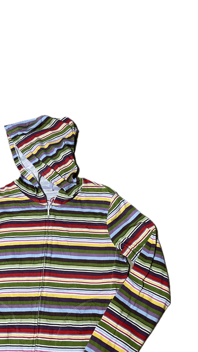 유니클로X그린게이트 콜라보 스트라이프 후드집업 상품이미지3