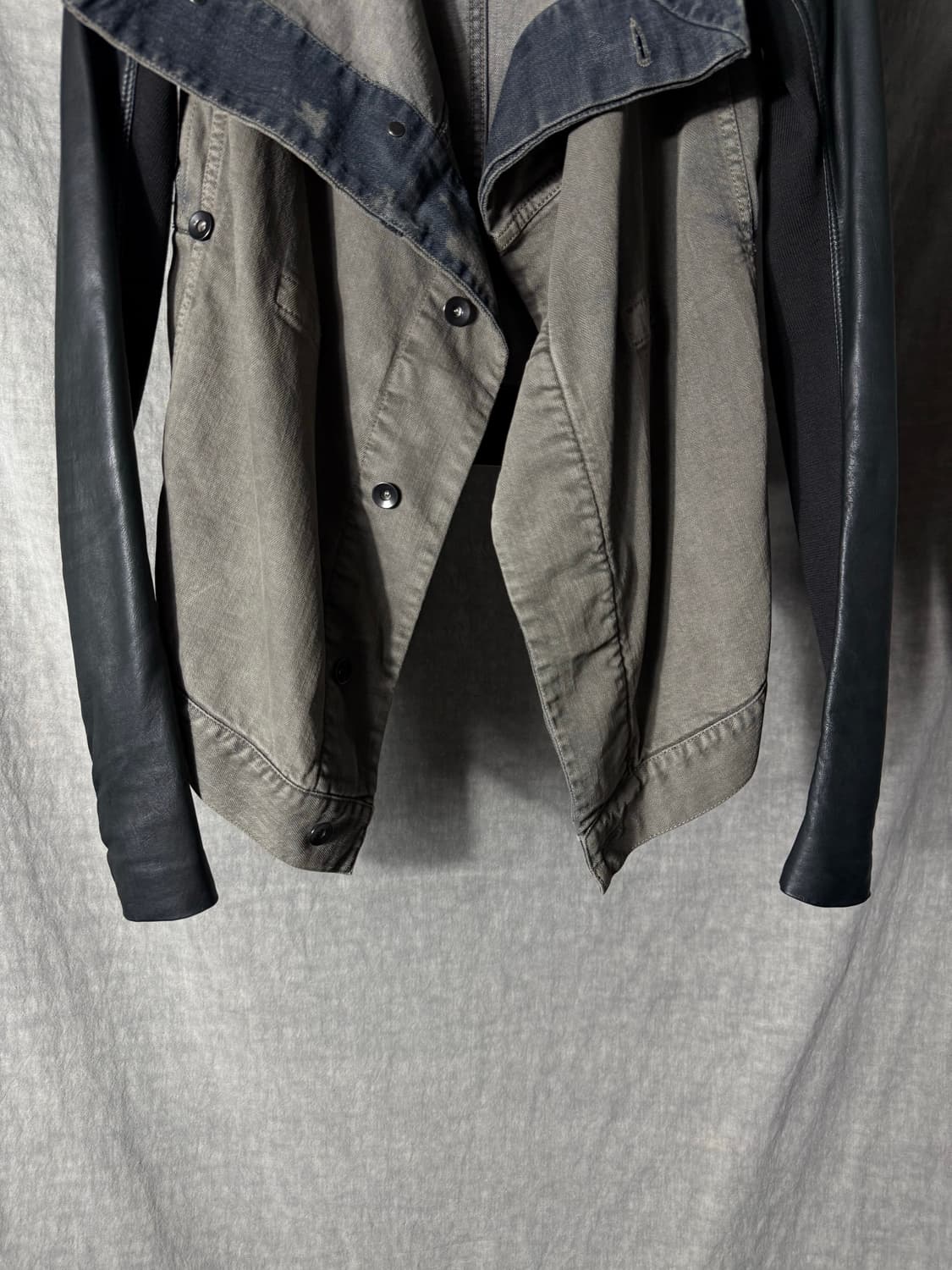 Rick Owens DRKSHDW Arm-Leather Jacket 상품이미지6