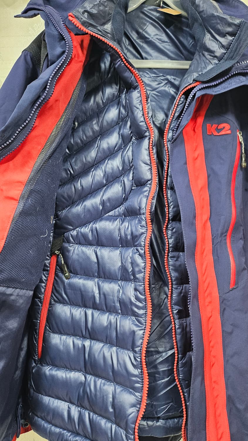 K2고어텍스 바람막이   구스패딩 세트 상품이미지6