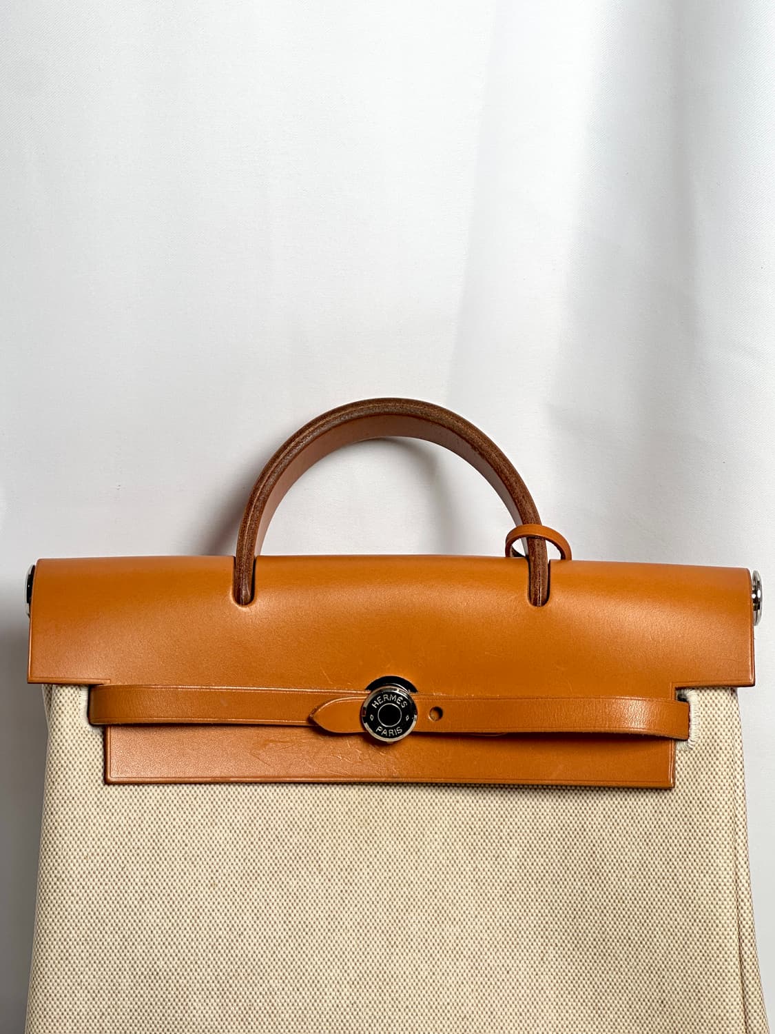 에르메스 에르백 캔버스 레더 핸드백 28 상품이미지2