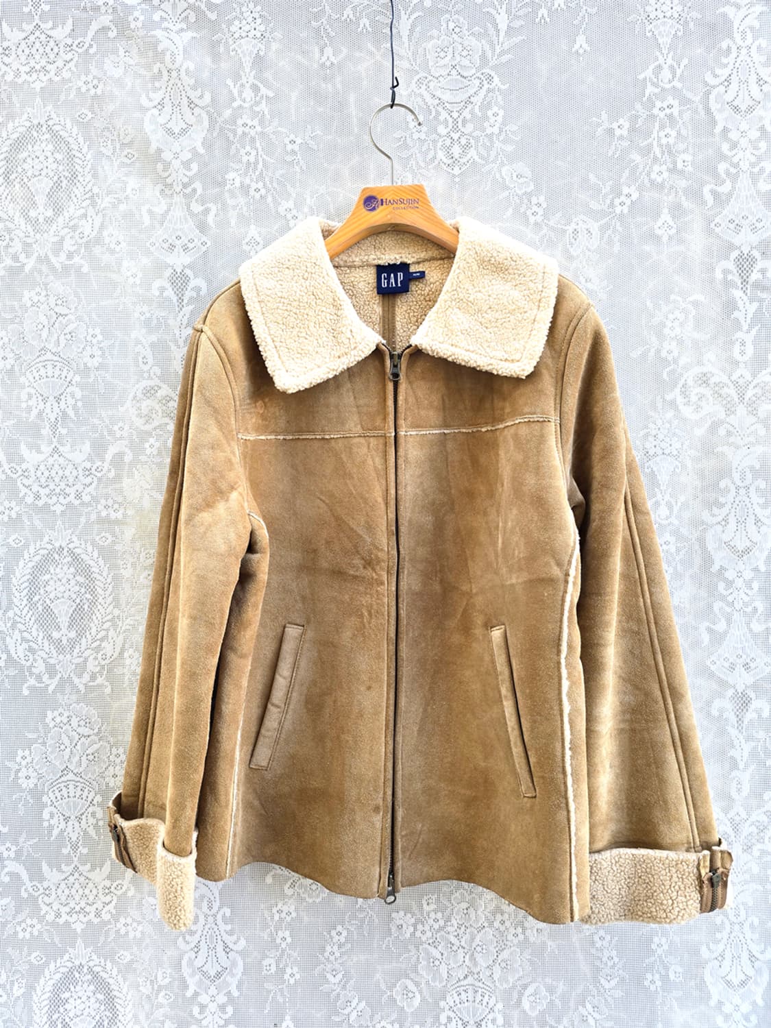 올드 갭 천연 무스탕 상품이미지1