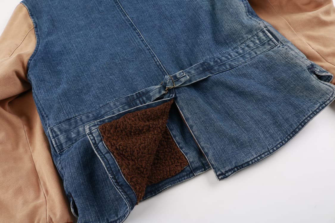 [L] 구즈베리레이 스포츠 블레이저 데님 캔버스 자켓 상품이미지6