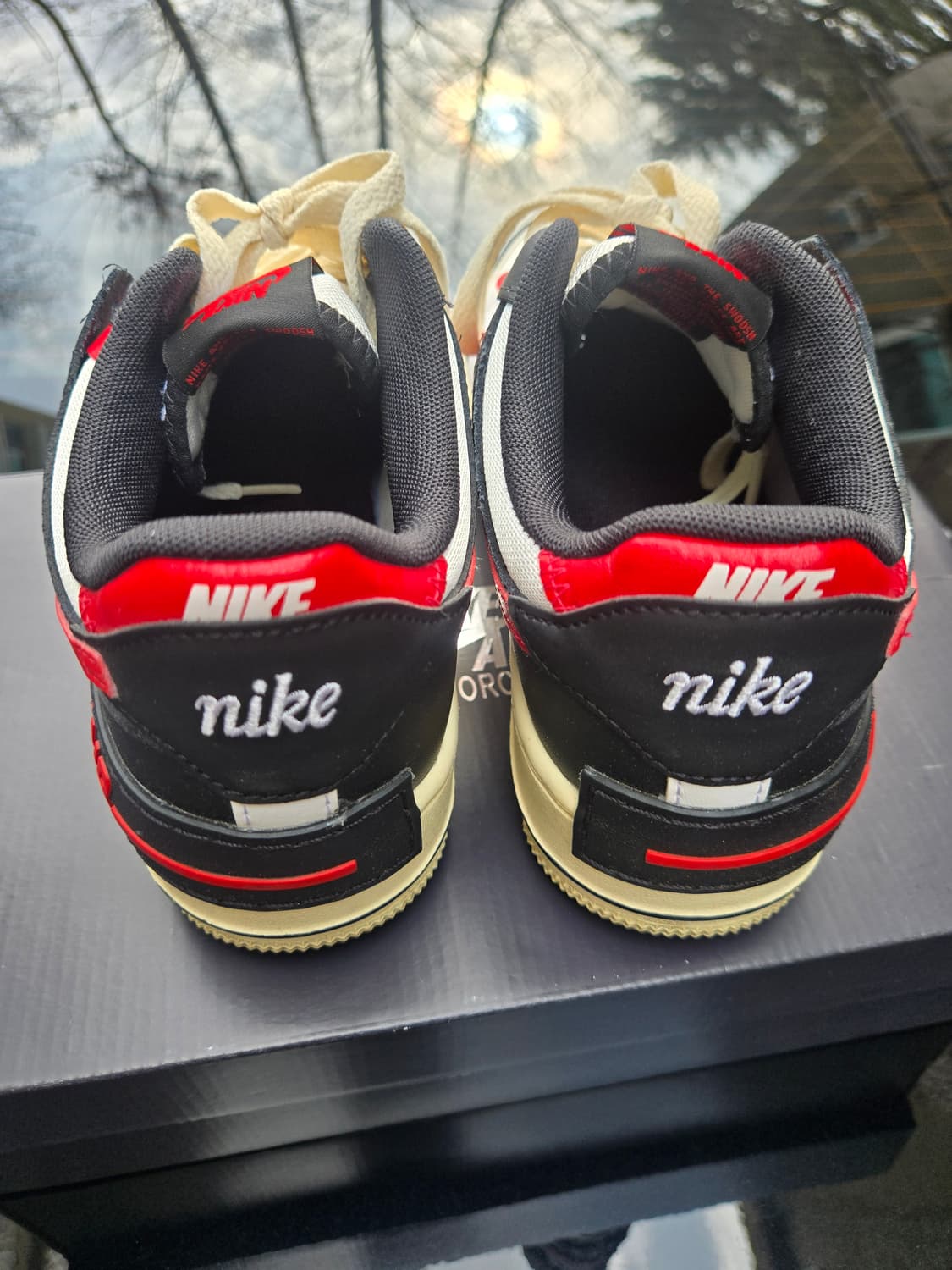 나이키 에어포스 1 섀도우 '유니버시티 레드' /245 상품이미지3