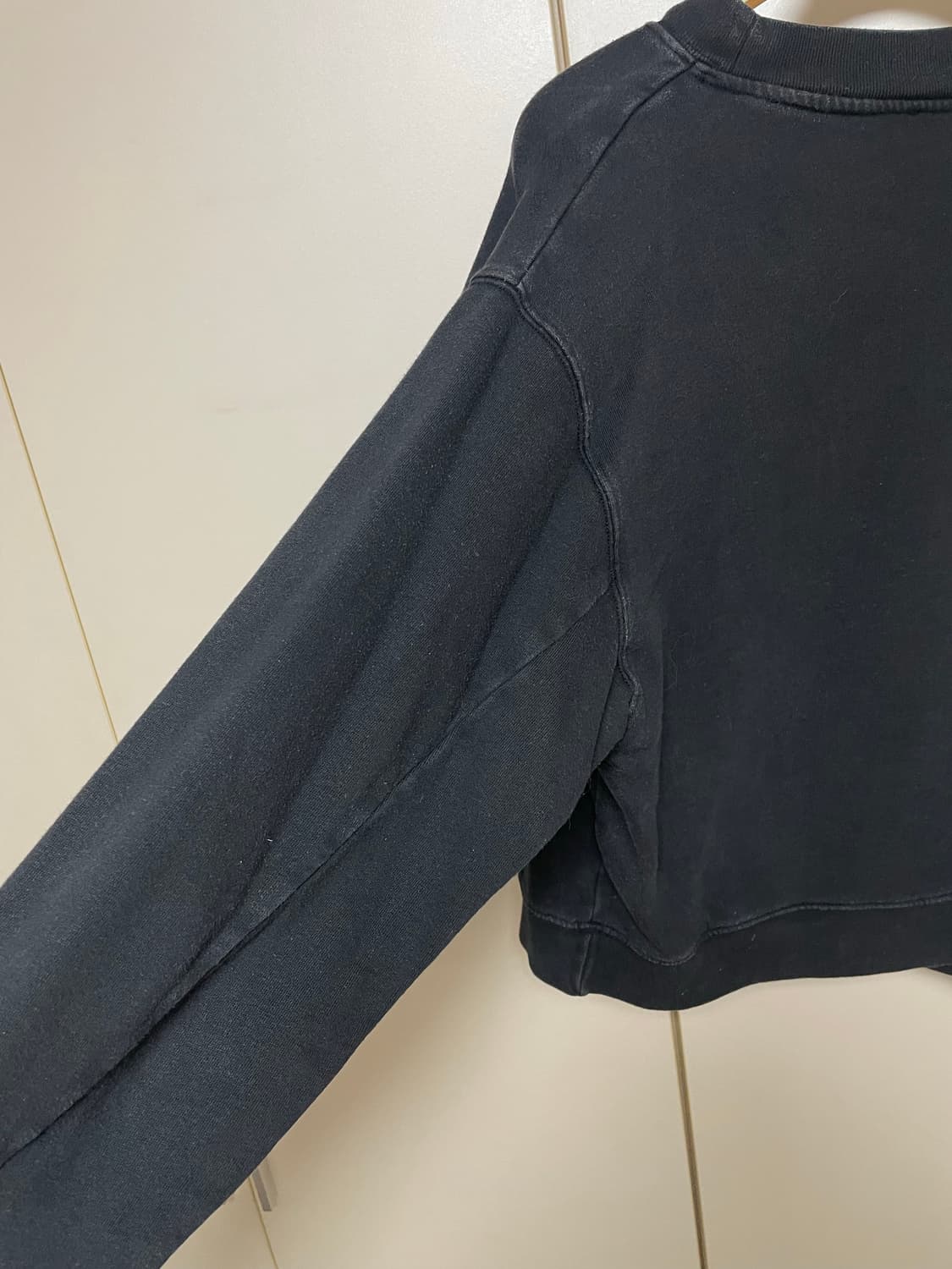 ALLSAINTS 스웨트셔츠 크롭 XS 블랙 상품이미지4