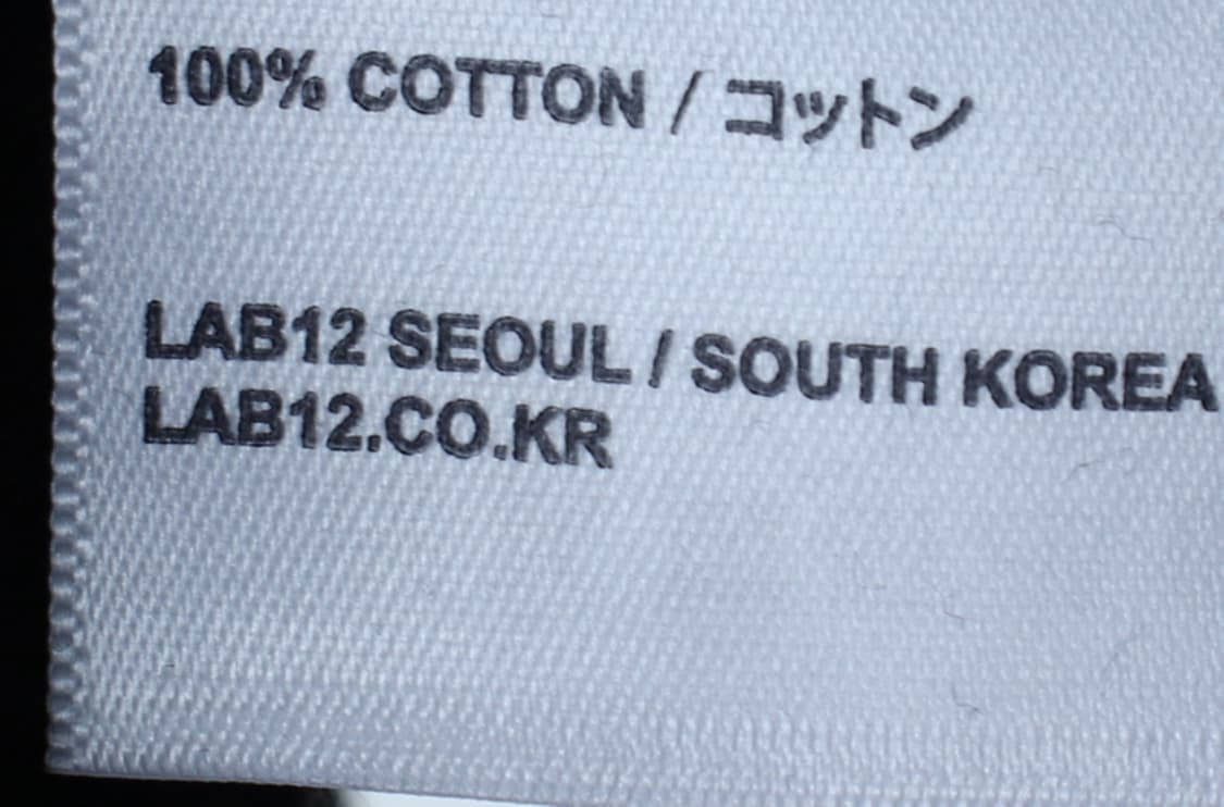 (L-XL) 랩12 반팔 카라 티셔츠 브이넥 무지 블랙-H32755 상품이미지6