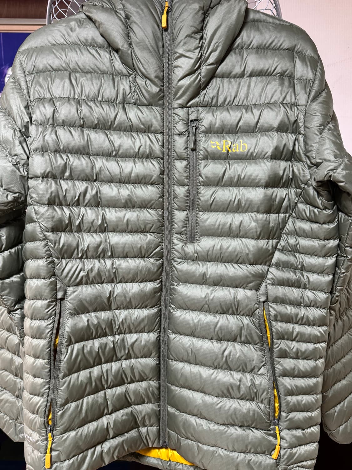 Rab 랩 마이크로라이트 알파인 라이트카키 M 상품이미지2