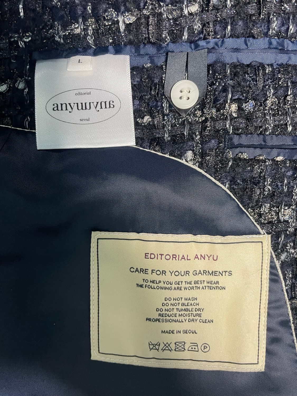 Anyu 트위드 자켓 상품이미지6