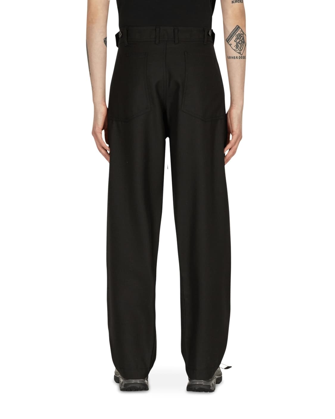 comme des garcons shirt 패널 트라우저 블랙 팬츠 상품이미지2