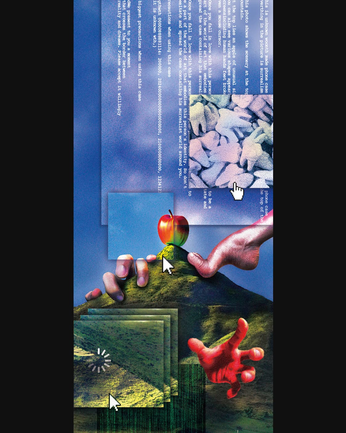 해킹사과산🍎⛰️케이스 상품이미지2