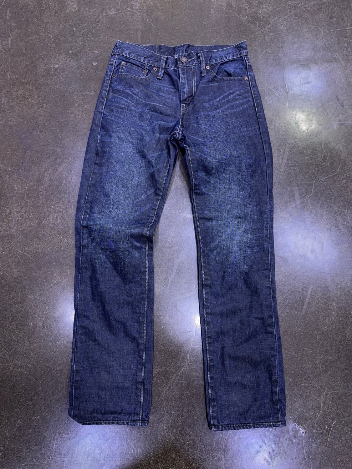 리바이스 511 슬림핏 블루블랙 하드 워싱 데님팬츠 30 상품이미지1