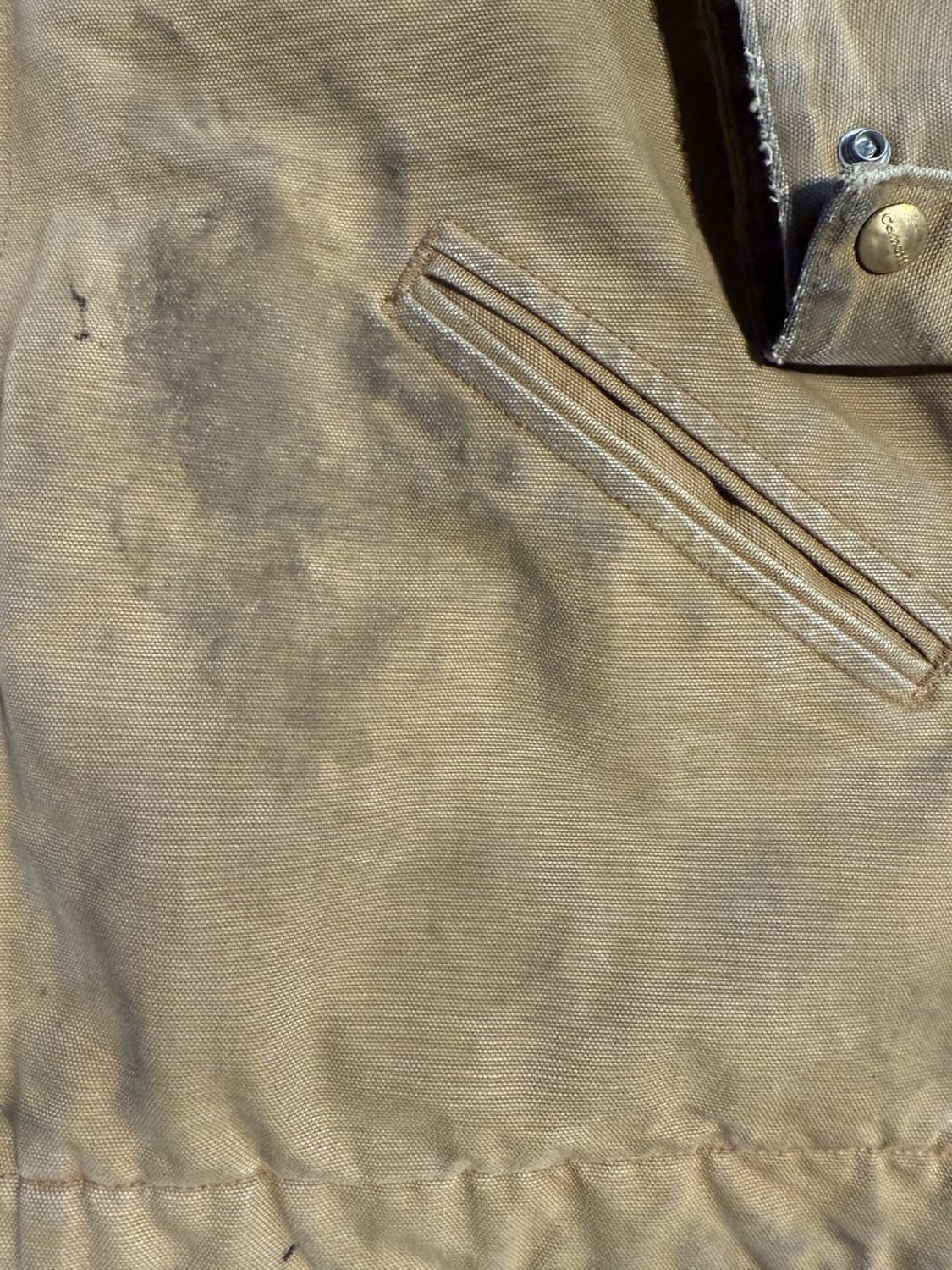 칼하트 J01 디트로이트 자켓 브라운 상품이미지5