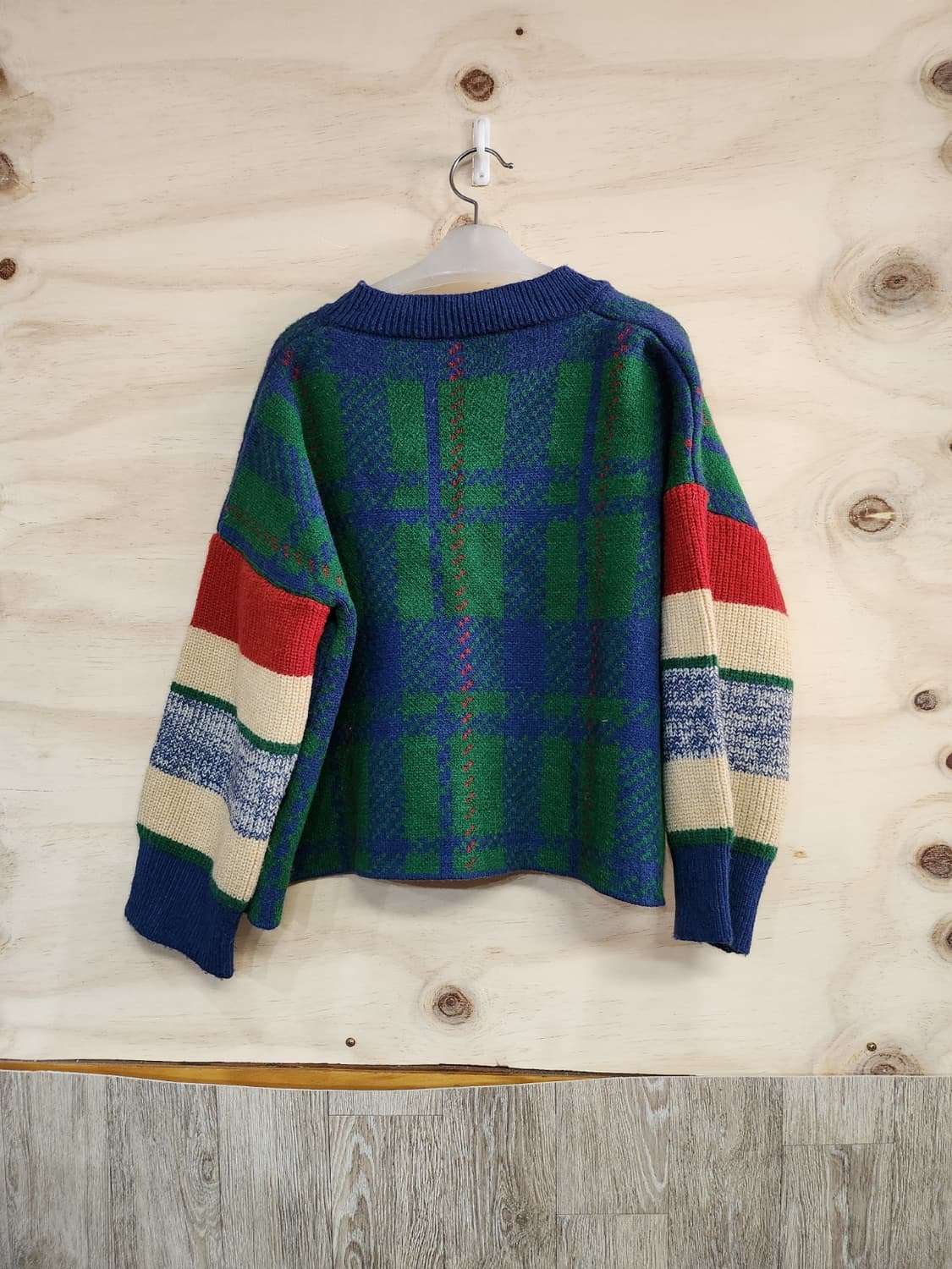 355) 이프네 체크 가디건 상품이미지5