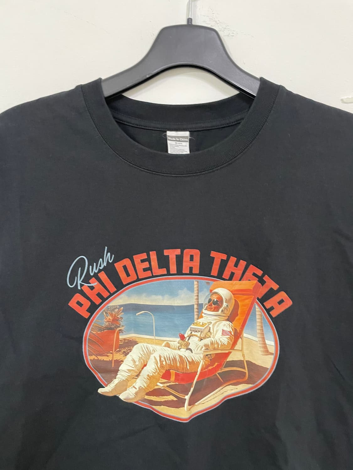 Rush Phi Delta Theta 검정 반팔 티셔츠 4XL 상품이미지4