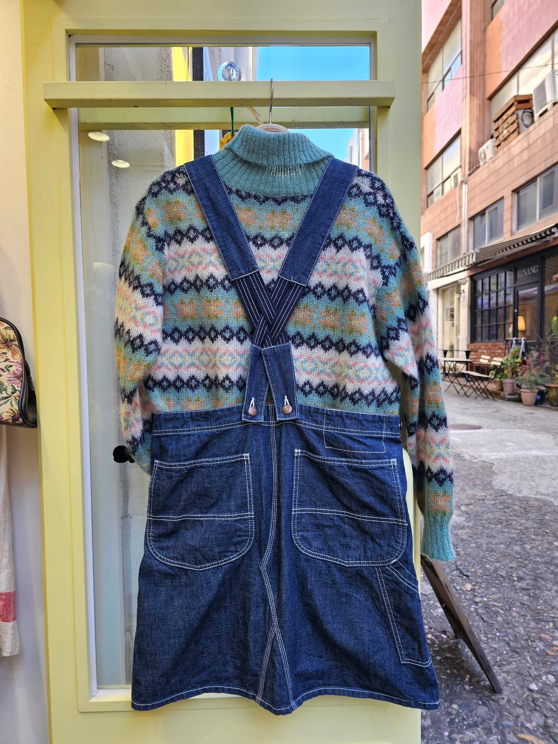 BeamsBoy 오버롤 청치마 상품이미지9