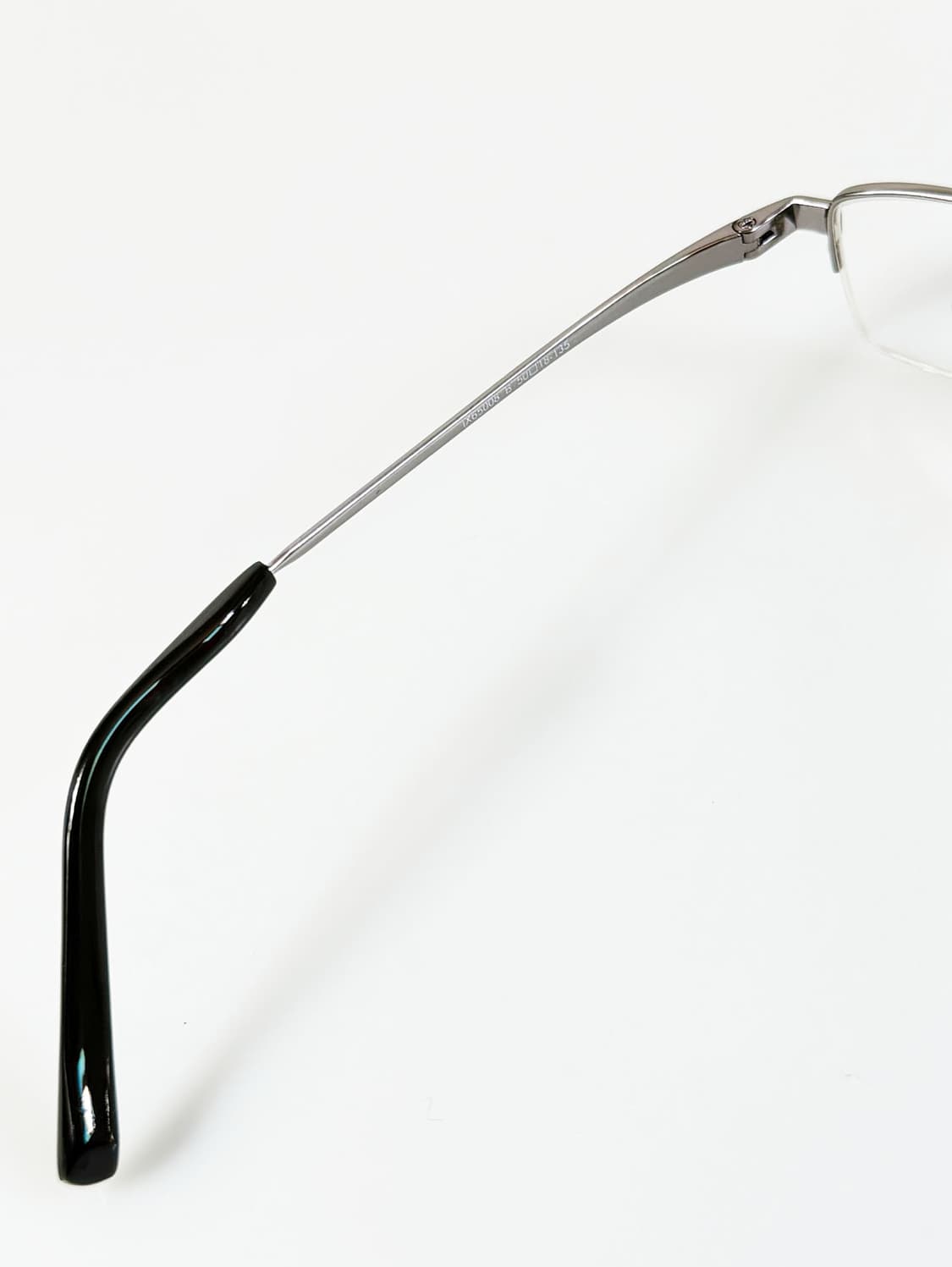 90s IXRON 실버 반무테 스퀘어 빈티지 안경 상품이미지7