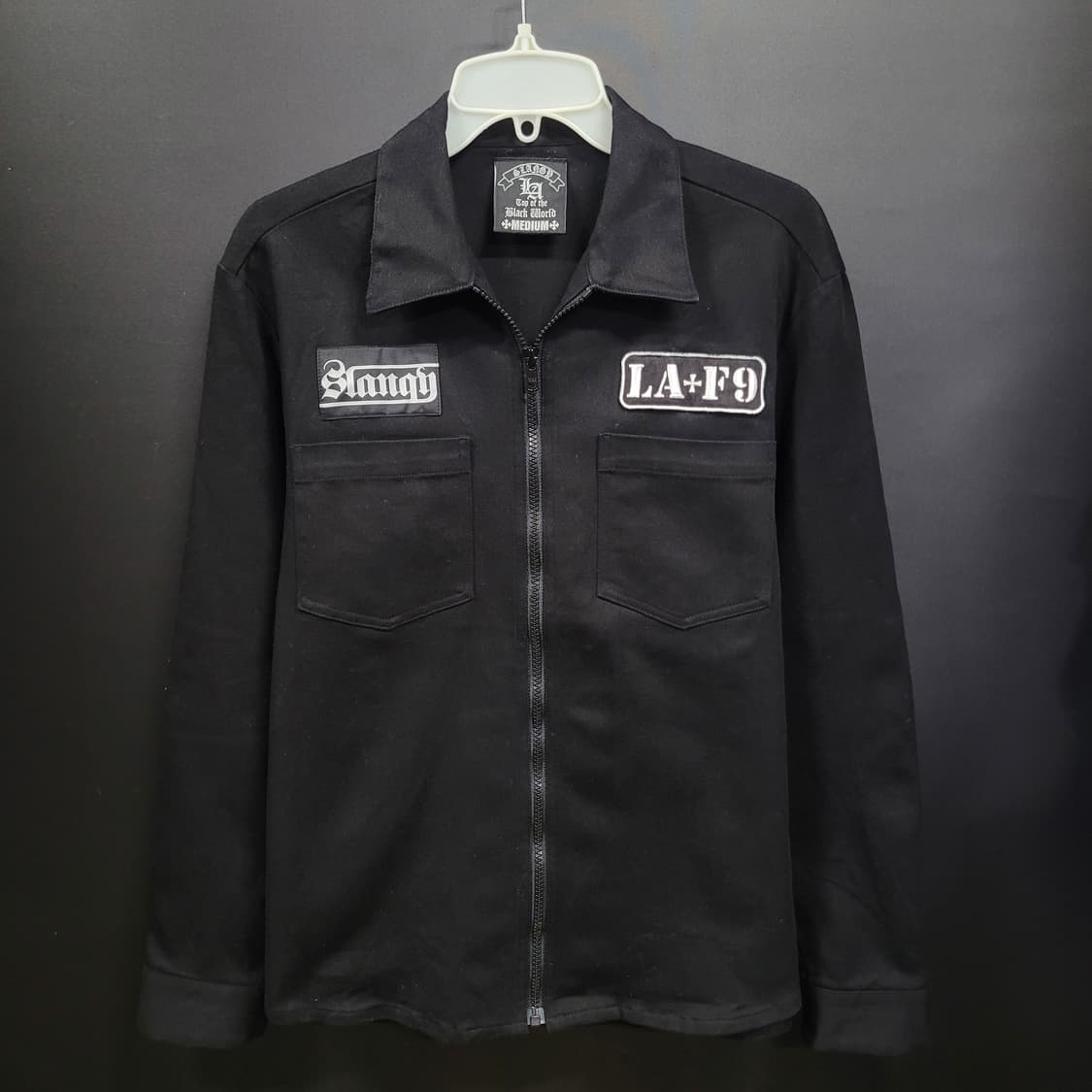 SLANGY Top of the Black World 빈티지 워크자켓  상품이미지9