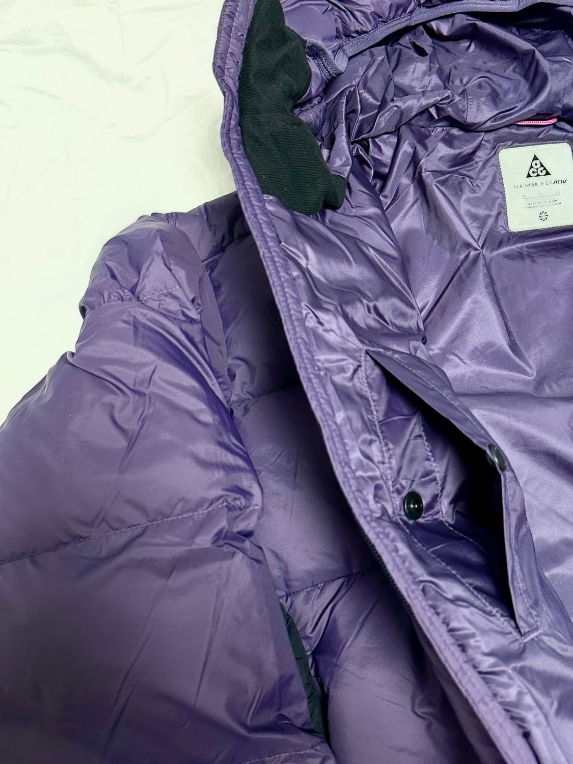 (XL)나이키 ACG 써마핏 루나 레이크 루즈핏 패딩 자켓 다크레이즌블랙 상품이미지7