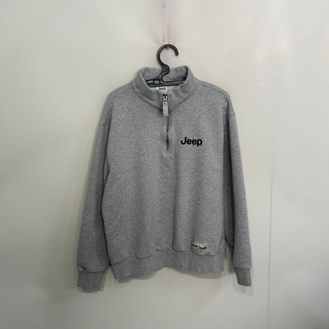 지프 남성 반집업 맨투맨 티셔츠 100 상품이미지1