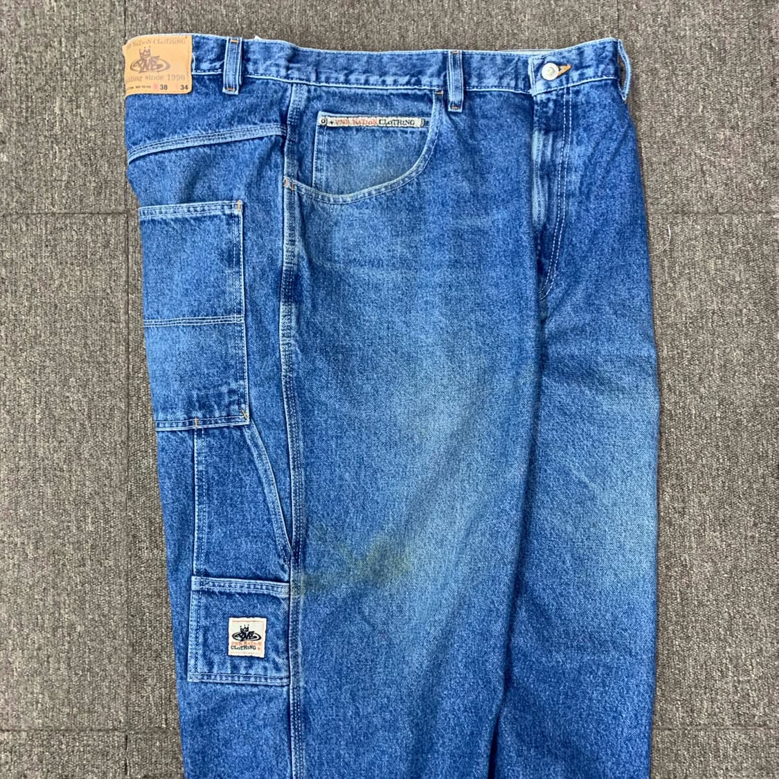 [41] 90's PNB nation 와이드핏 카펜터 팬츠 상품이미지6