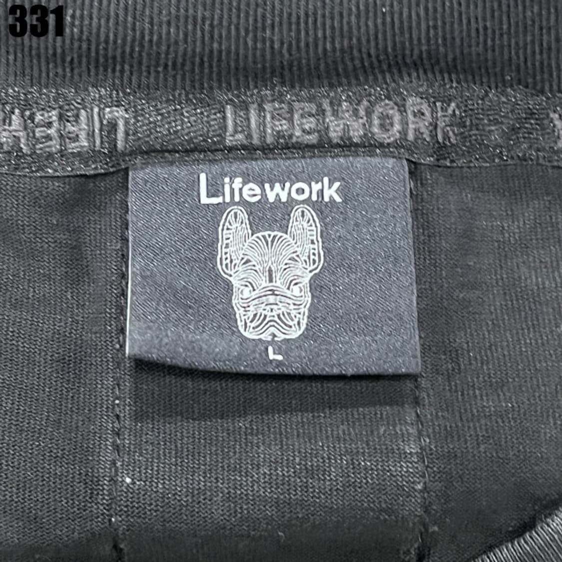 라이프워크 블랙 반팔  상품이미지2