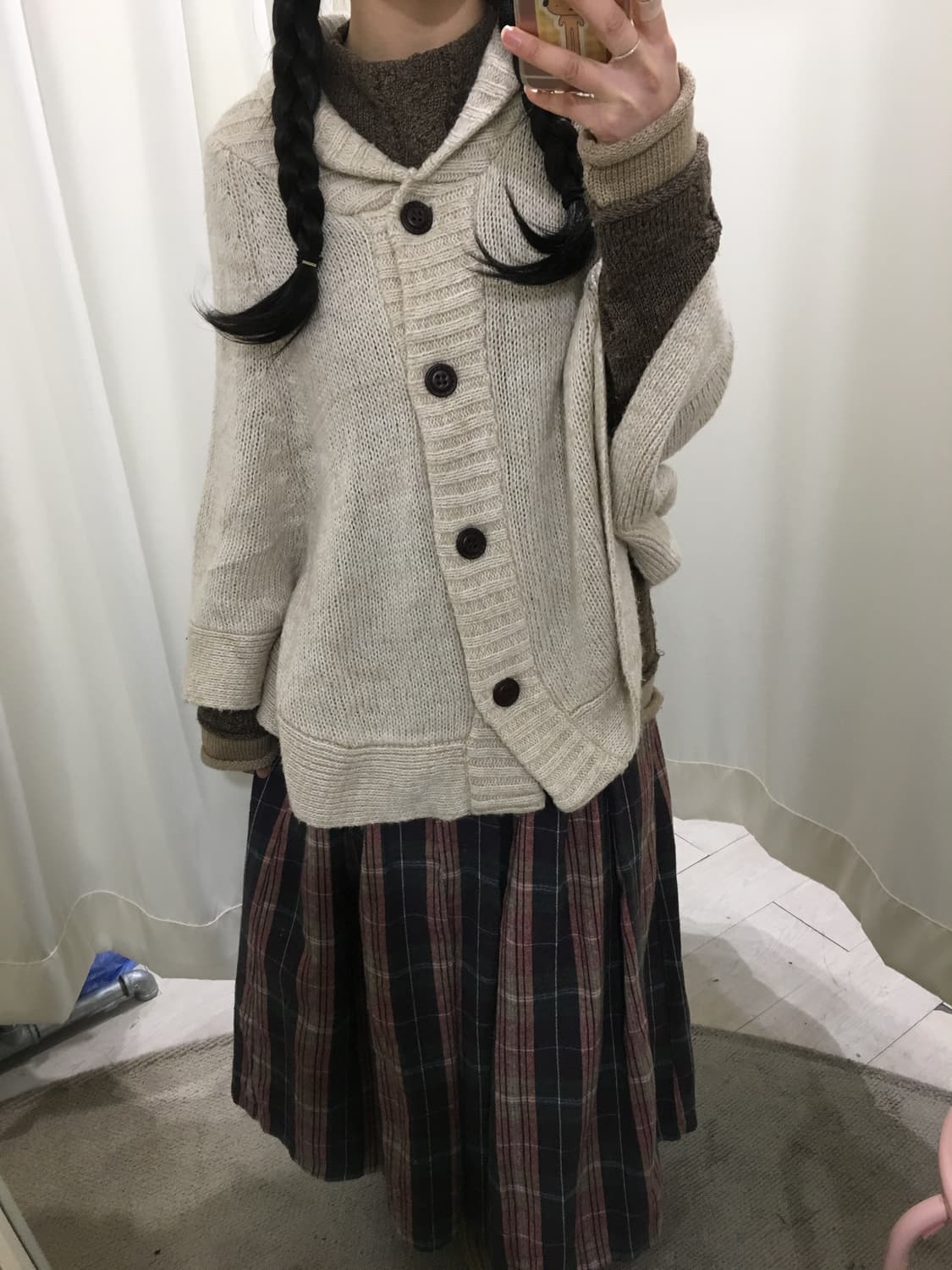 데일리 모리 케이프 가디건 상품이미지2