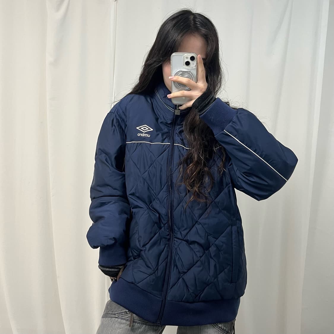 Umbro Navy Jumper 상품이미지1