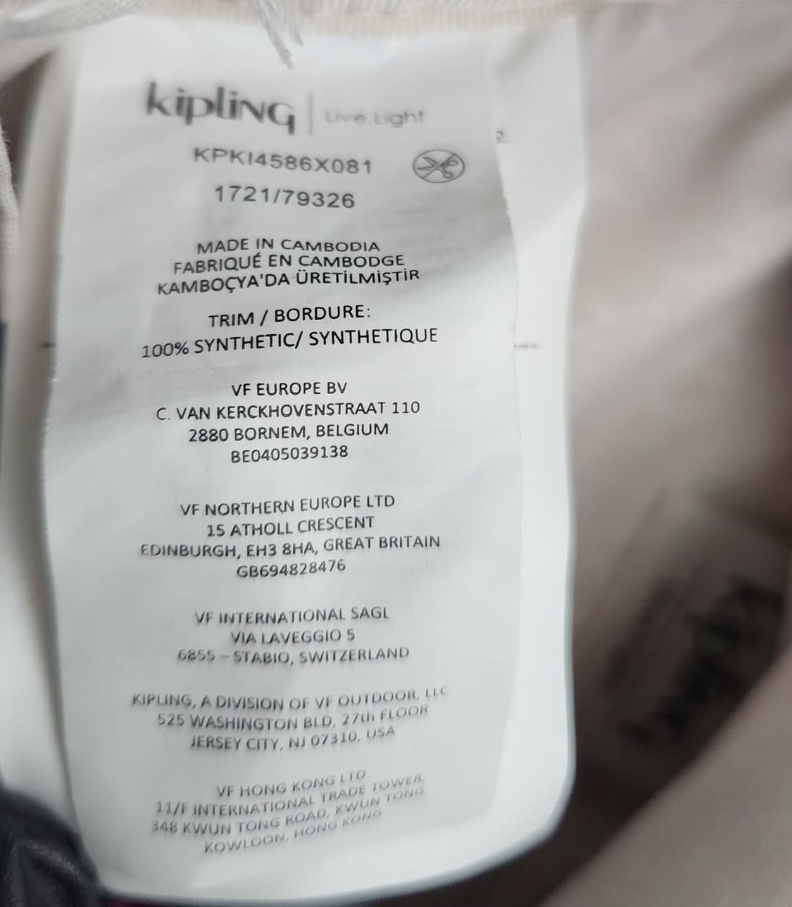 키플링 미니백팩 상품이미지6